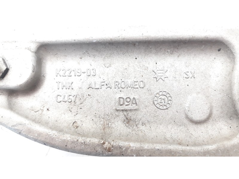 Recambio de brazo suspension inferior delantero izquierdo para alfa romeo stelvio (630) 2.2 jtdm cat referencia OEM IAM 50563121