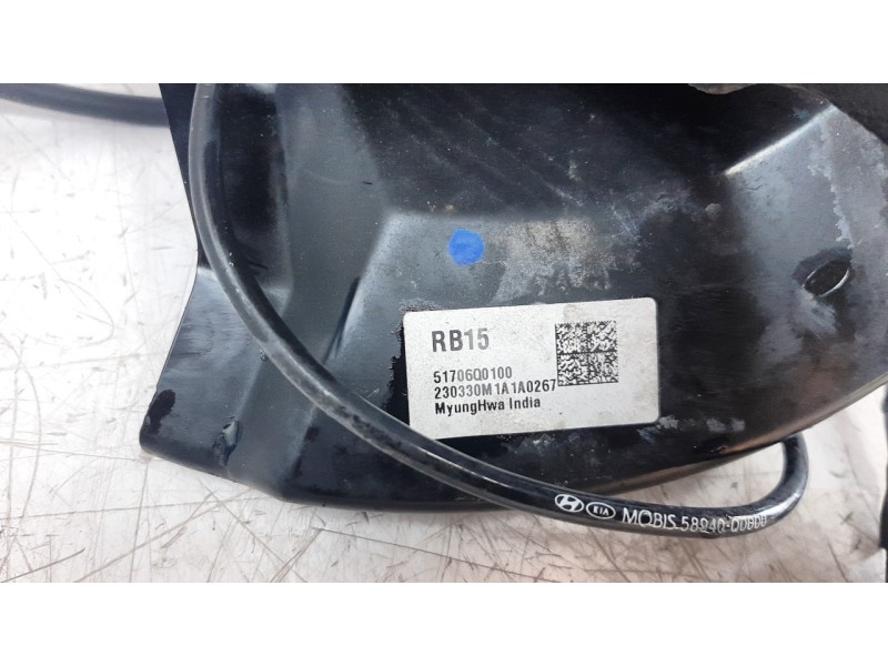 Recambio de mangueta delantera derecha para hyundai i20 1.0 tgdi cat referencia OEM IAM 51706Q0100  