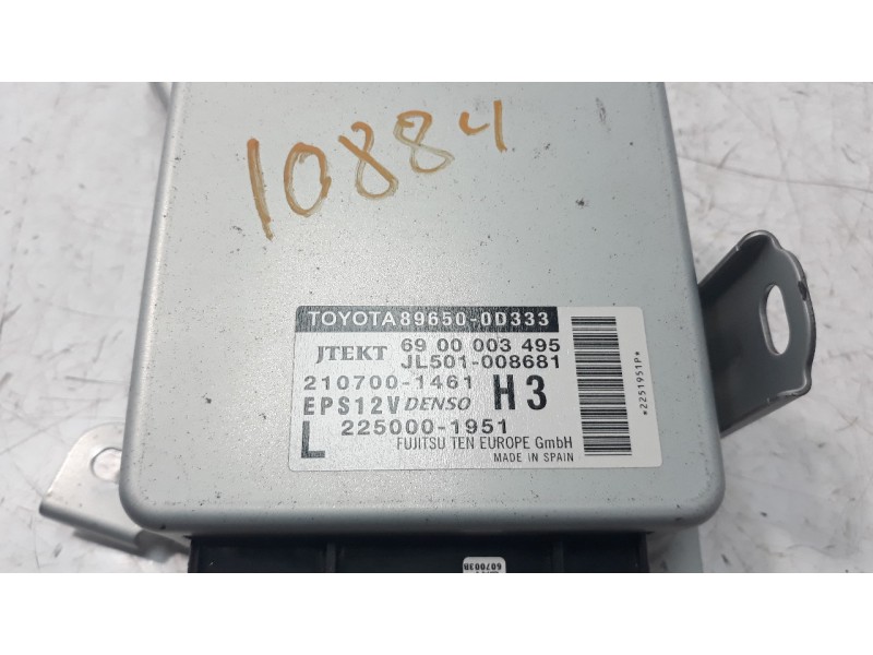 Recambio de modulo electronico para toyota yaris referencia OEM IAM 896500D333  