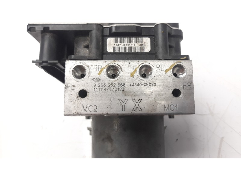 Recambio de abs para toyota verso 1.6 16v cat referencia OEM IAM 440500F070 0265252568 0265952184