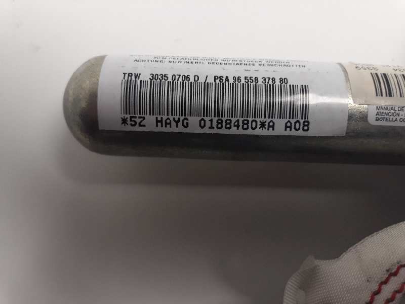 Recambio de airbag cortina delantero derecho para peugeot 1007 dolce referencia OEM IAM 9655837880 3035706D 