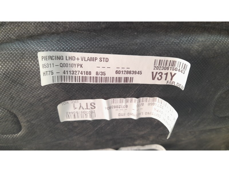 Recambio de techo interior para hyundai i20 1.0 tgdi cat referencia OEM IAM 85311Q0010  