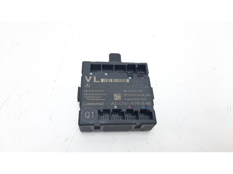 Recambio de modulo electronico para mercedes-benz clase a (w176) 2.1 cdi cat referencia OEM IAM A1669004002 A1669024401 