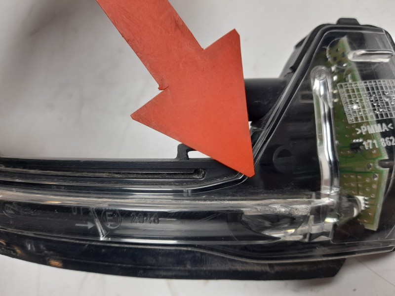 Recambio de piloto lateral derecho para audi a1 (8x) 1.6 tdi referencia OEM IAM 8X0949102 103F02271340 
