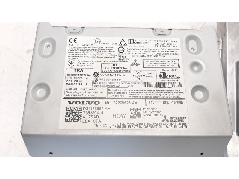 Recambio de sistema navegacion gps para volvo v60 familiar 2.0 diesel cat referencia OEM IAM 32247465AA 36010535 