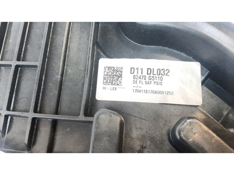 Recambio de elevalunas delantero izquierdo para kia niro referencia OEM IAM 82470G5110  