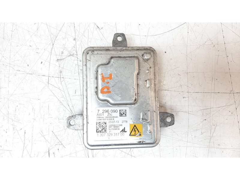 Recambio de centralita faros xenon para bmw serie 3 gran turismo (f34) 2.0 turbodiesel referencia OEM IAM 7296090  