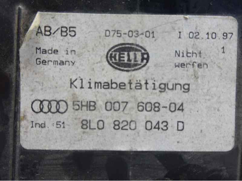 Recambio de mando climatizador para audi a3 (8l) referencia OEM IAM 8L0820043D 5HB00760804 