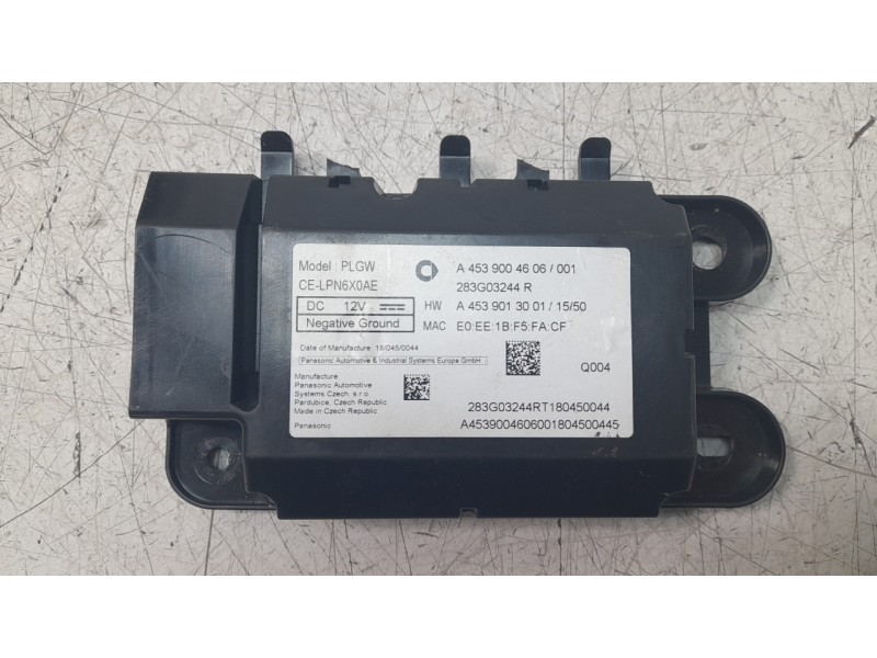 Recambio de modulo electronico para smart fortwo coupe referencia OEM IAM A4539004606  