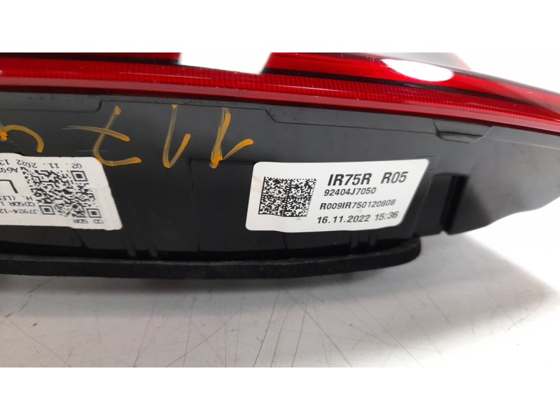 Recambio de piloto trasero derecho interior para kia ceed concept referencia OEM IAM 92404J7050  