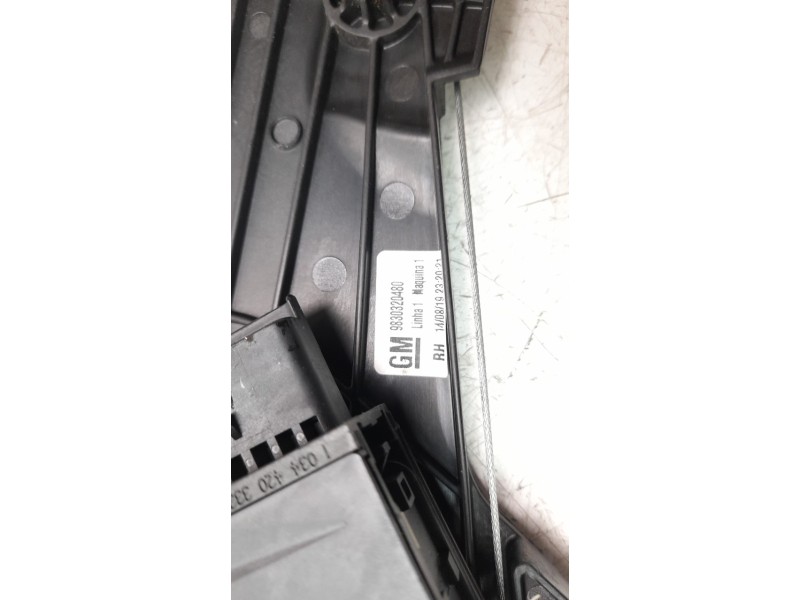 Recambio de elevalunas trasero derecho para opel grandland x 1.2 referencia OEM IAM 9830320480  