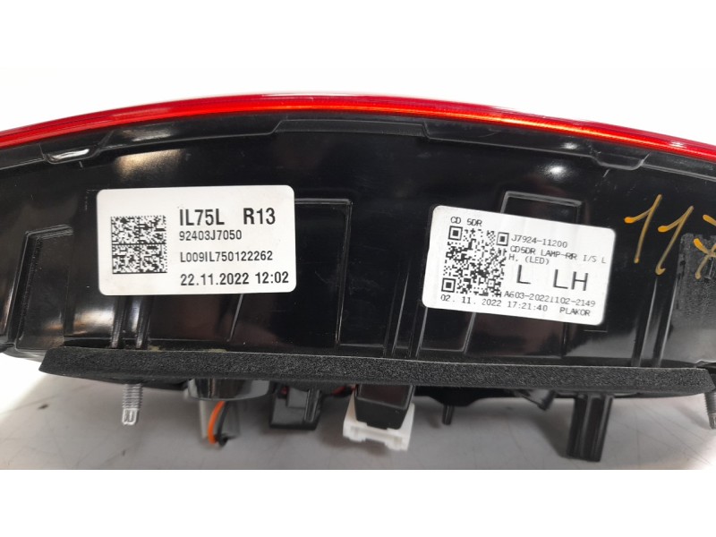 Recambio de piloto trasero izquierdo interior para kia ceed concept referencia OEM IAM 92403J7050  