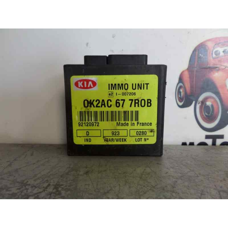 Recambio de centralita inmovilizador para kia sportage td (5-ptas.) referencia OEM IAM 92120972  