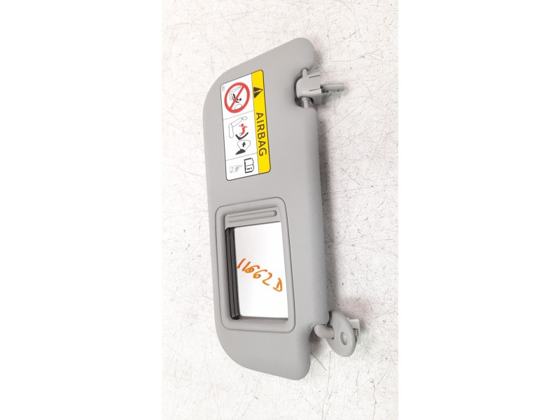 Recambio de parasol derecho para toyota rav4 referencia OEM IAM 7431042681B0  