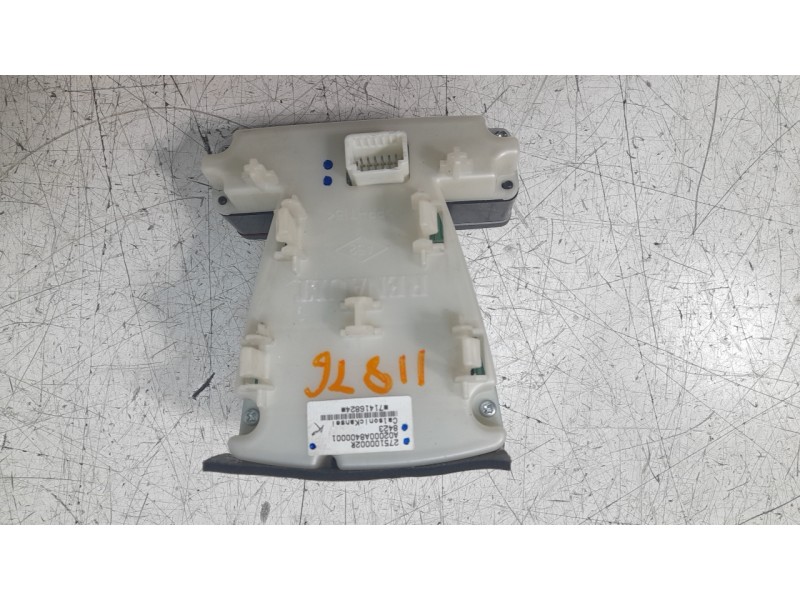 Recambio de mando climatizador para renault laguna iii dynamique referencia OEM IAM 275100002R  