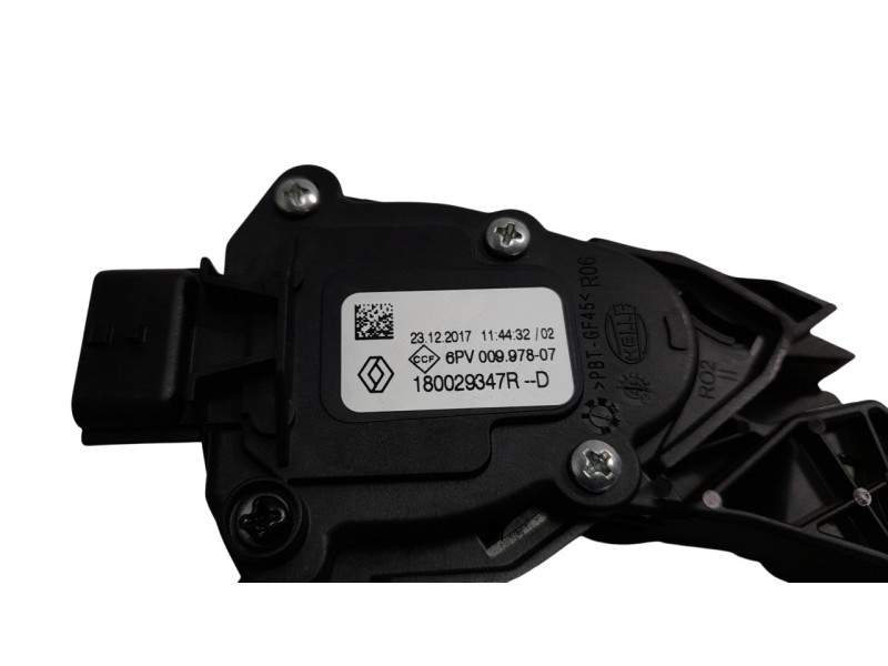 Recambio de potenciometro pedal para renault clio iv 1.5 dci diesel fap referencia OEM IAM 180029347R  