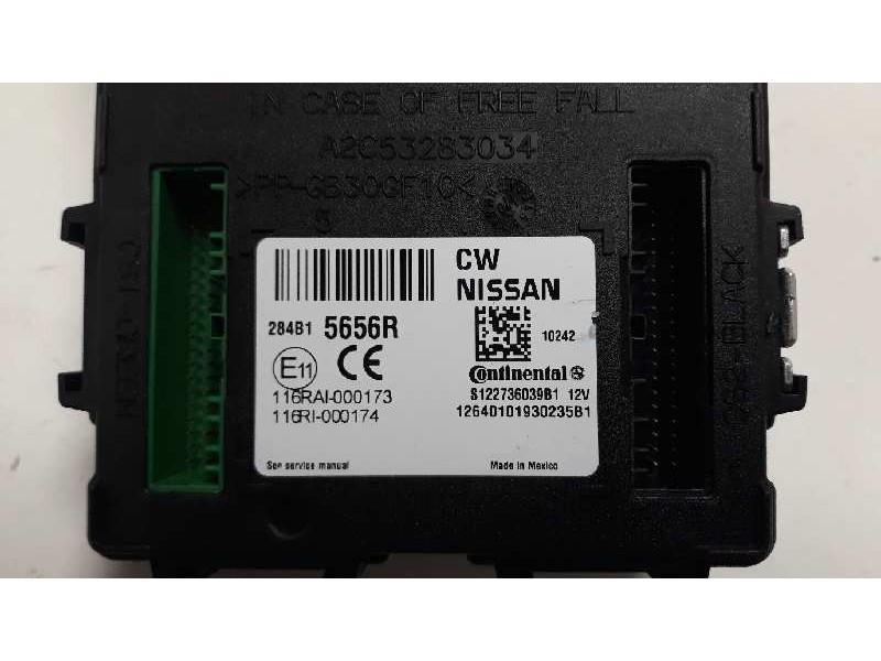 Recambio de modulo confort para renault koleos 2.0 dci diesel fap referencia OEM IAM 284B15656R  