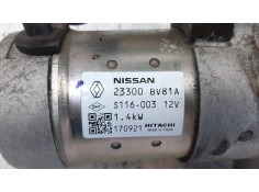 Recambio de motor arranque para renault kadjar 1.6 tce energy referencia OEM IAM 23300BV81A ARF580202HT  2