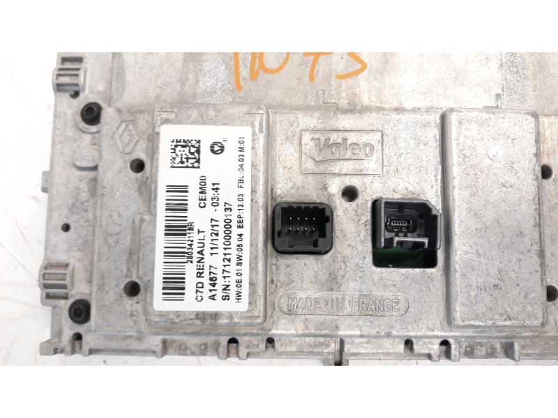 Recambio de sistema navegacion gps para renault kadjar 1.6 tce energy referencia OEM IAM 280342118R  