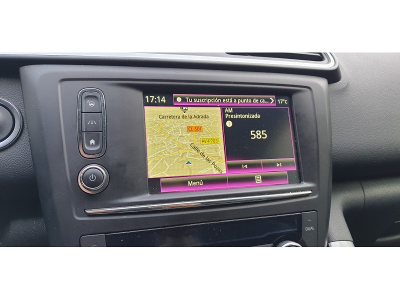 Recambio de sistema navegacion gps para renault kadjar 1.6 tce energy referencia OEM IAM 280342118R  