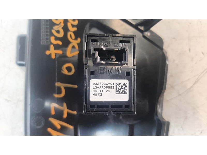 Recambio de mando elevalunas trasero derecho para bmw serie x3 (g01) xdrive 20d referencia OEM IAM 61319327031  