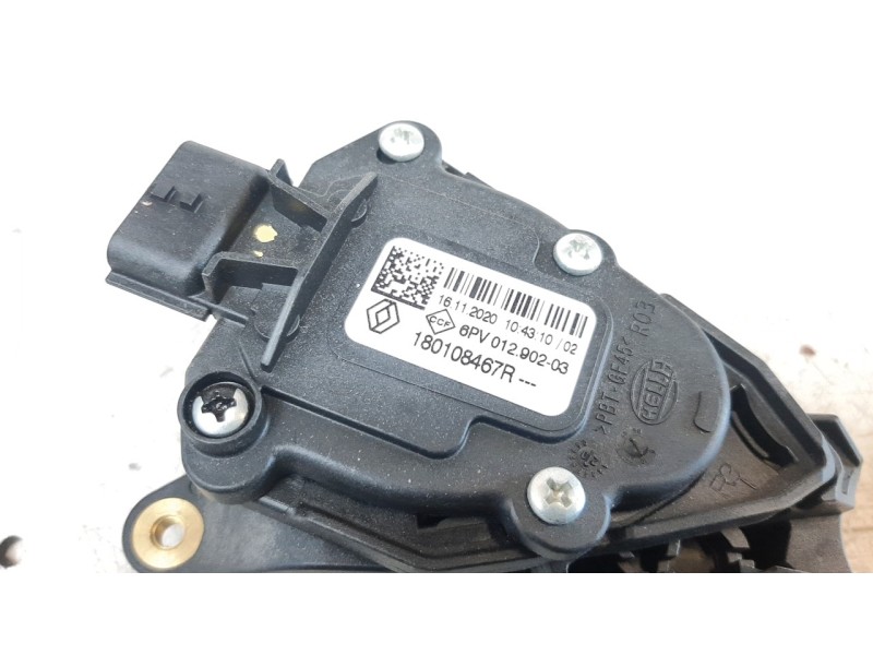 Recambio de potenciometro pedal para dacia duster ii prestige referencia OEM IAM 180108467R  