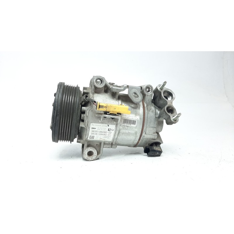 Recambio de compresor aire acondicionado para peugeot 308 1.6 16v e-hdi fap referencia OEM IAM 9835188280  