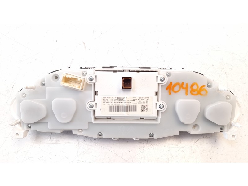 Recambio de cuadro instrumentos para peugeot 208 1.6 16v hdi fap referencia OEM IAM 981149408000  