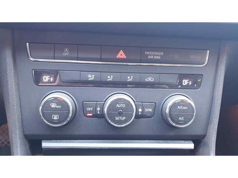 Recambio de mando climatizador para seat leon (5f1) 1.6 tdi referencia OEM IAM 5F0907044H  
