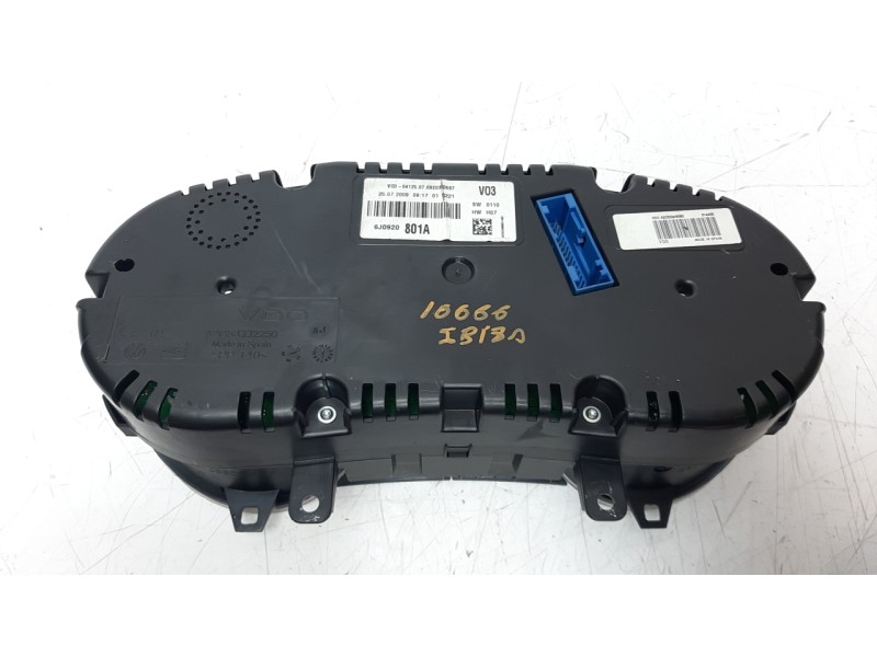Recambio de cuadro instrumentos para seat ibiza (6j5) 1.9 tdi referencia OEM IAM 6J0920801A A2C53349080 