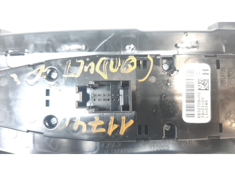 Recambio de mando elevalunas delantero izquierdo para bmw serie x3 (g01) xdrive 20d referencia OEM IAM 61316832729  EWSBM152