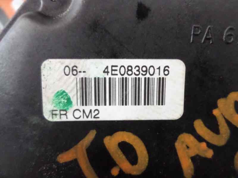 Recambio de cerradura puerta trasera derecha para audi a8 (4e2) 4.0 tdi quattro referencia OEM IAM 4E0839016  