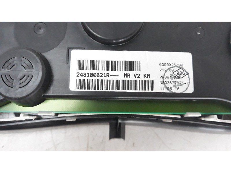 Recambio de cuadro instrumentos para dacia sandero 1.5 dci diesel fap cat referencia OEM IAM 248102645R  