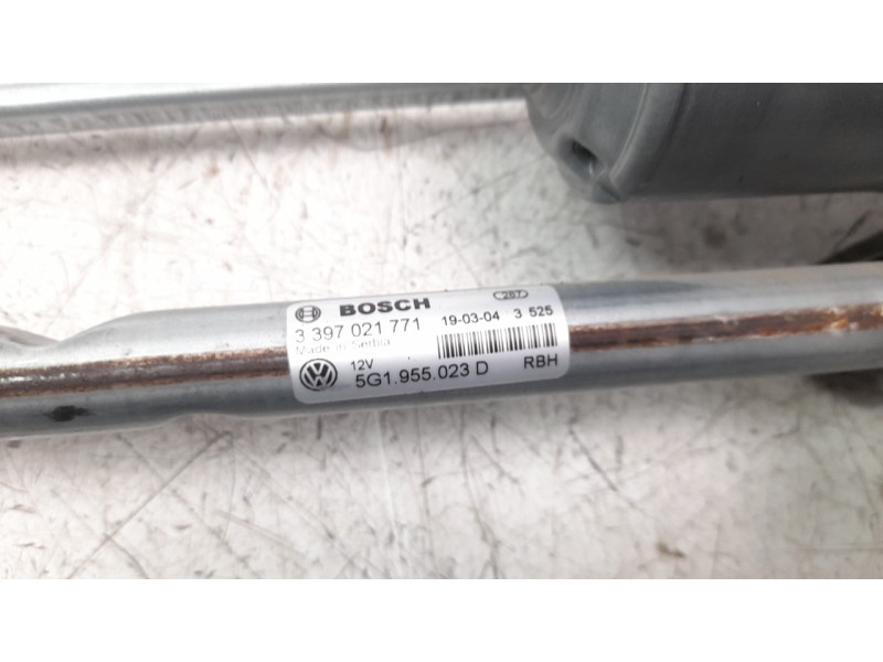 Recambio de motor limpia delantero para volkswagen golf vii lim. (bq1) 1.6 tdi referencia OEM IAM 5G1955023D  