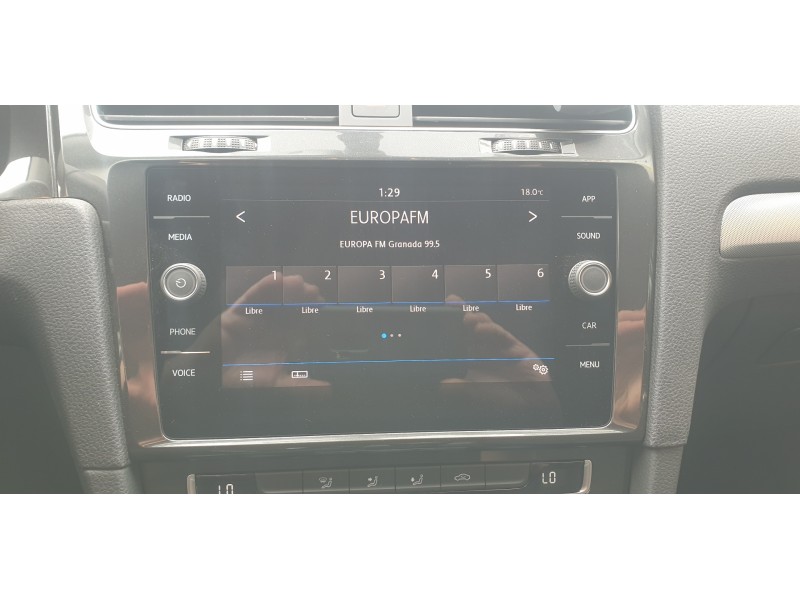 Recambio de sistema audio / radio cd para volkswagen golf vii lim. (bq1) 1.6 tdi referencia OEM IAM 5G6919605A  