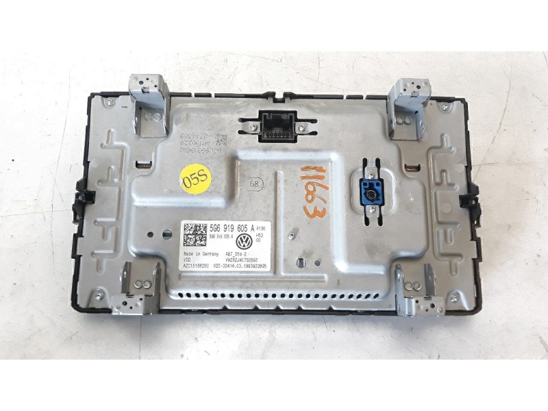 Recambio de sistema audio / radio cd para volkswagen golf vii lim. (bq1) 1.6 tdi referencia OEM IAM 5G6919605A  