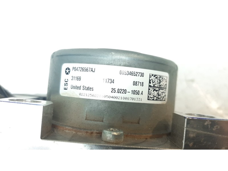 Recambio de abs para jeep compass ii 2.0 m-jet cat referencia OEM IAM 68357599AA  