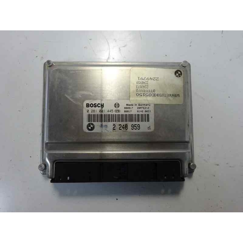 Recambio de centralita motor uce para bmw serie 3 berlina (e46) 320d referencia OEM IAM 2248959 0281001445 