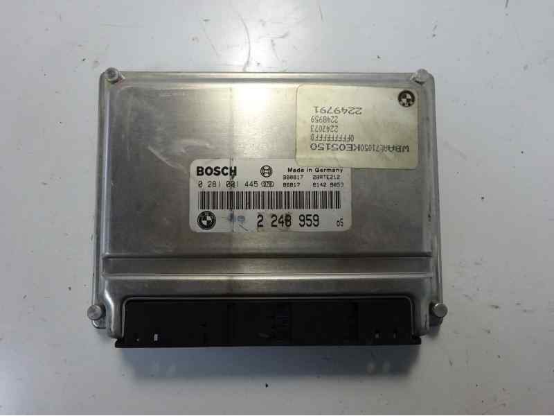 Recambio de centralita motor uce para bmw serie 3 berlina (e46) 320d referencia OEM IAM 2248959 0281001445 