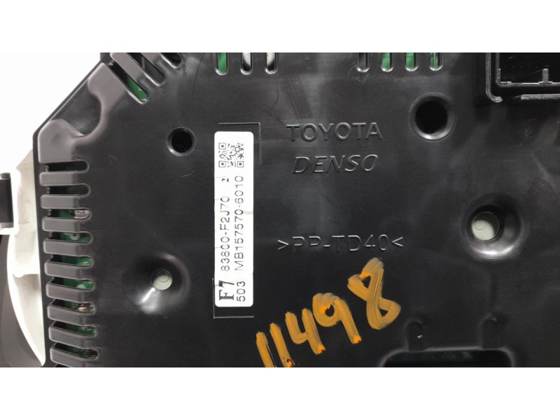 Recambio de cuadro instrumentos para toyota auris 1.4 turbodiesel cat referencia OEM IAM 838000ZM70  