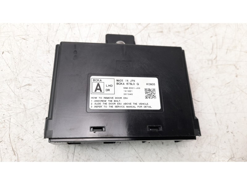 Recambio de modulo confort para mazda 3 berlina (bp) referencia OEM IAM BCKA675LOG  