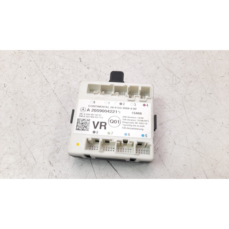 Recambio de modulo confort para mercedes-benz clase c (w205) familiar 2.1 cdi cat referencia OEM IAM A2059004221  