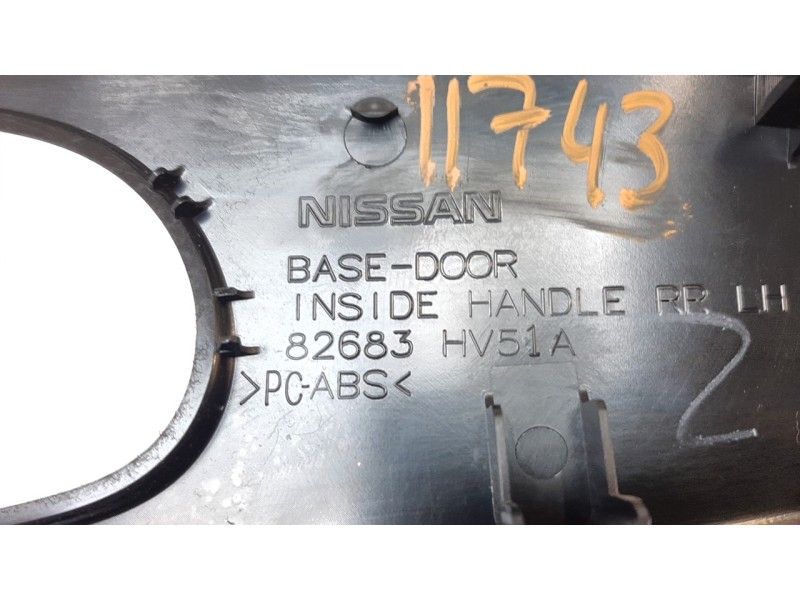 Recambio de moldura para nissan qashqai (j11) tekna referencia OEM IAM 82683HV51A  
