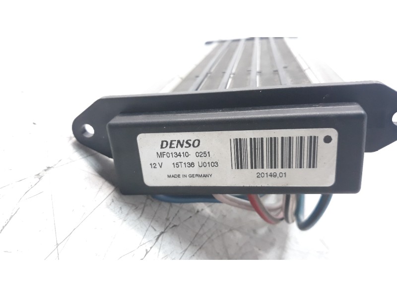 Recambio de resistencia calefaccion para toyota auris 1.4 turbodiesel cat referencia OEM IAM MF0134100251  
