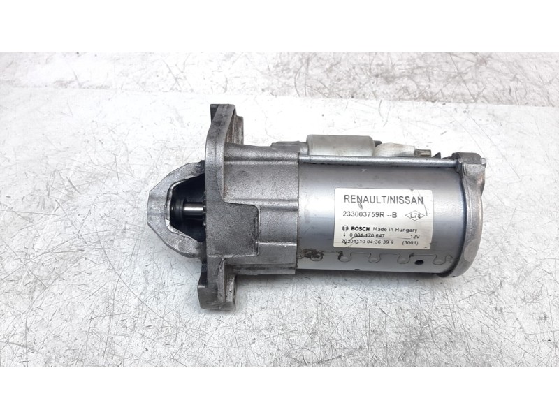 Recambio de motor arranque para dacia duster ii prestige referencia OEM IAM 233003759R ARF550001HBS 