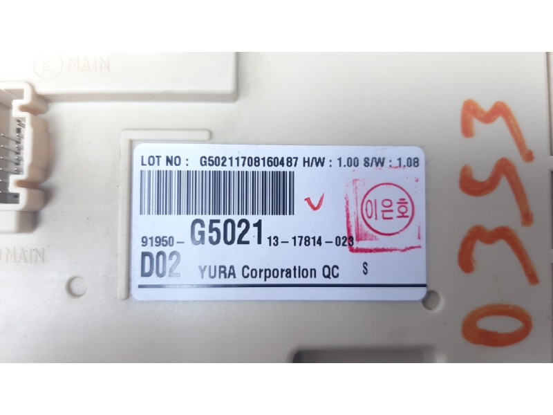 Recambio de caja reles / fusibles para kia niro referencia OEM IAM 91950G5021 G50211708160487 