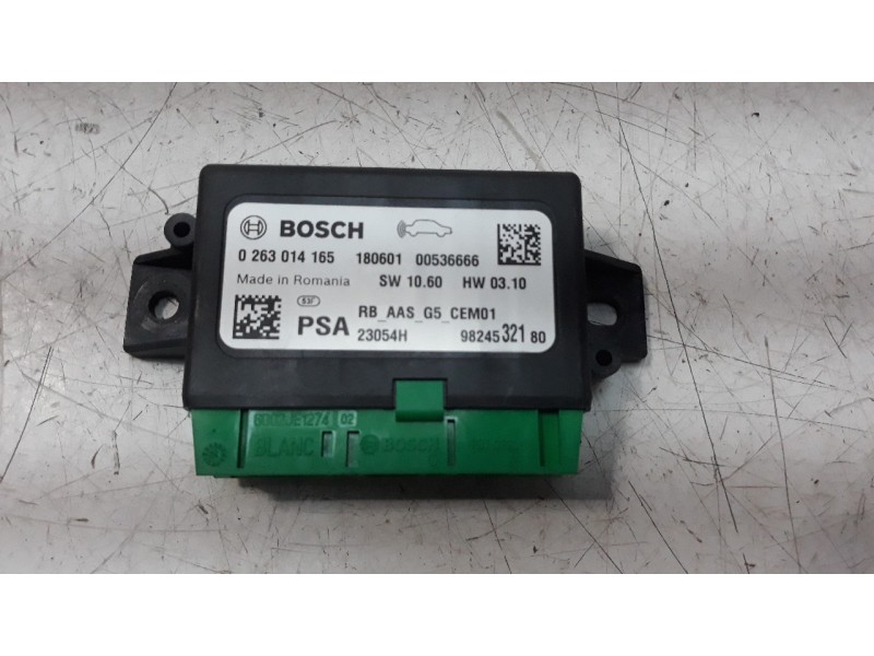 Recambio de modulo electronico para peugeot 2008 (--.2013) 1.2 12v e-thp referencia OEM IAM 0263014165  
