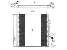Recambio de condensador / radiador aire acondicionado para smart coupe 0.6 turbo cat referencia OEM IAM 0001632V003 35720  2