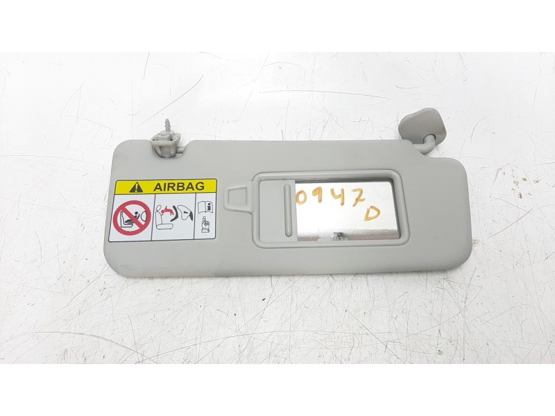 Recambio de parasol derecho para kia niro referencia OEM IAM 85220G5010HGC  