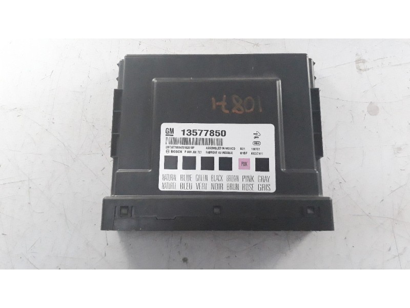 Recambio de modulo electronico para opel astra j lim. 1.7 16v cdti referencia OEM IAM 13577850  